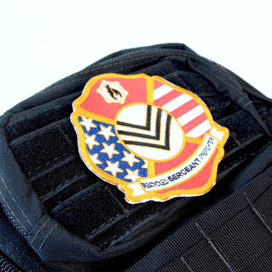 Sergeant Patch Recycledfirefighter
