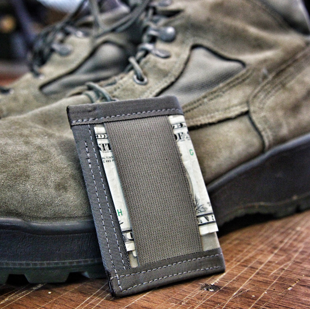 Front Pocket Wallet U.s. Combat Leather