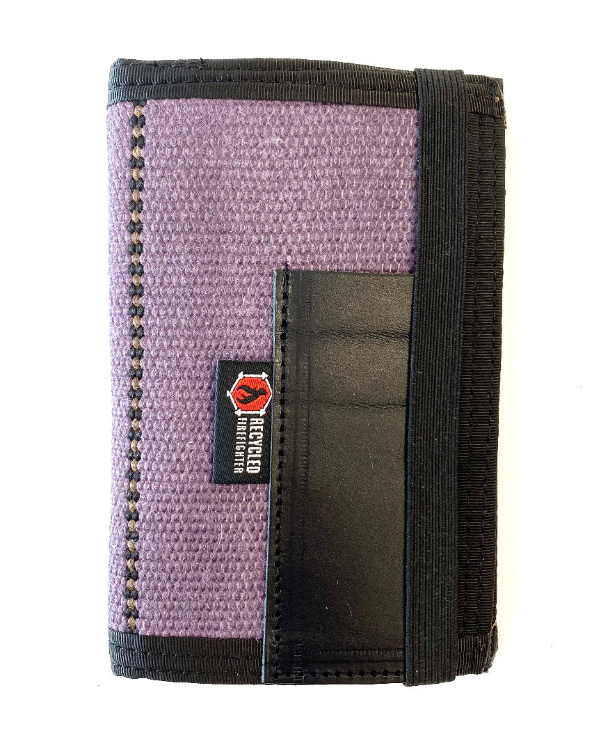 The Inspector Notebook Recycledfirefighter Purple and Black 