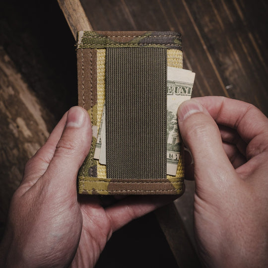 american made front pocket bifold wallet for sale